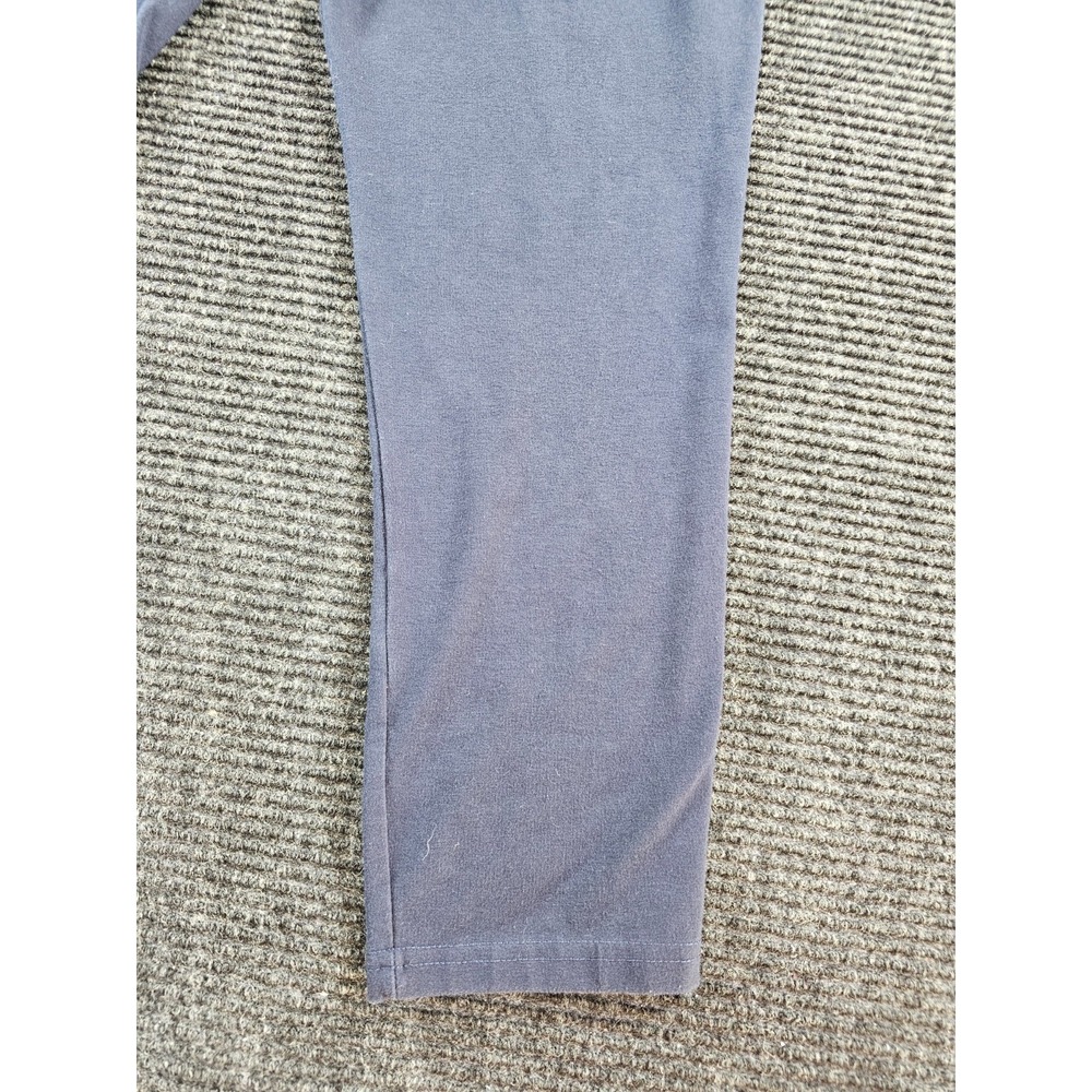 Women with Control by Renée Greenstein Cropped Pants Womens Large Blue Pull On - Picture 8 of 15